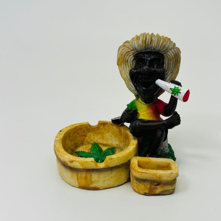 Ashtray Polystone - Small - Price Per Piece - Assorted Design 