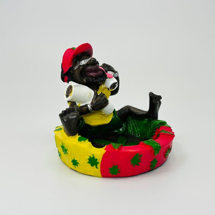 Ashtray Polystone - Small - Price Per Piece - Assorted Design 