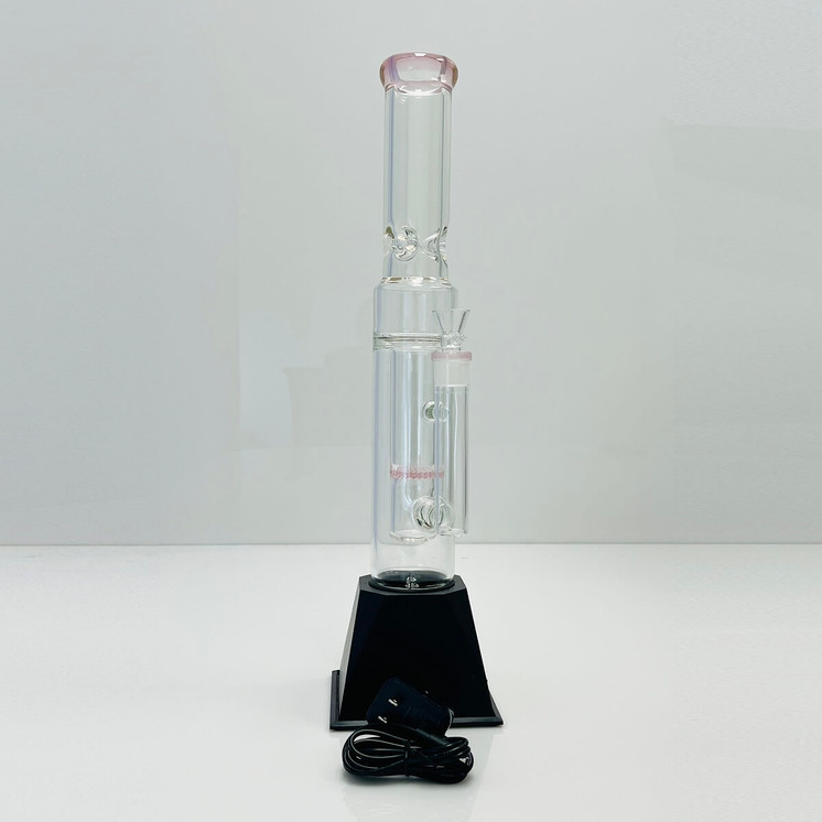 Waterpipe 19 Inch - Plasma Light With Honeycomb - Assorted
