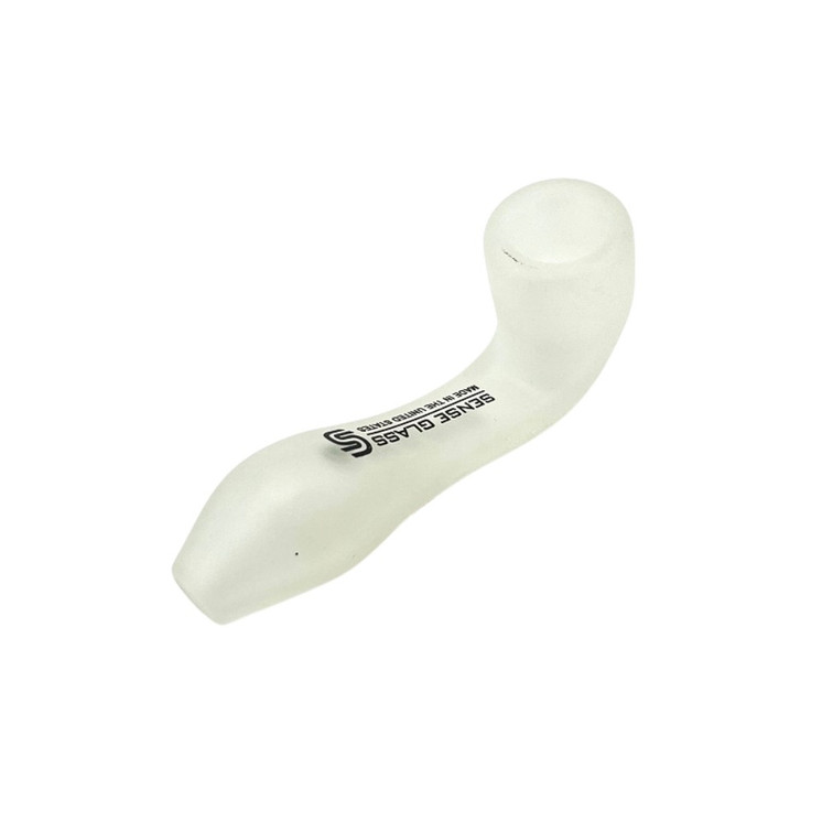 Sense Glass Handpipe - Sherlock - 4 Inch - Frosted