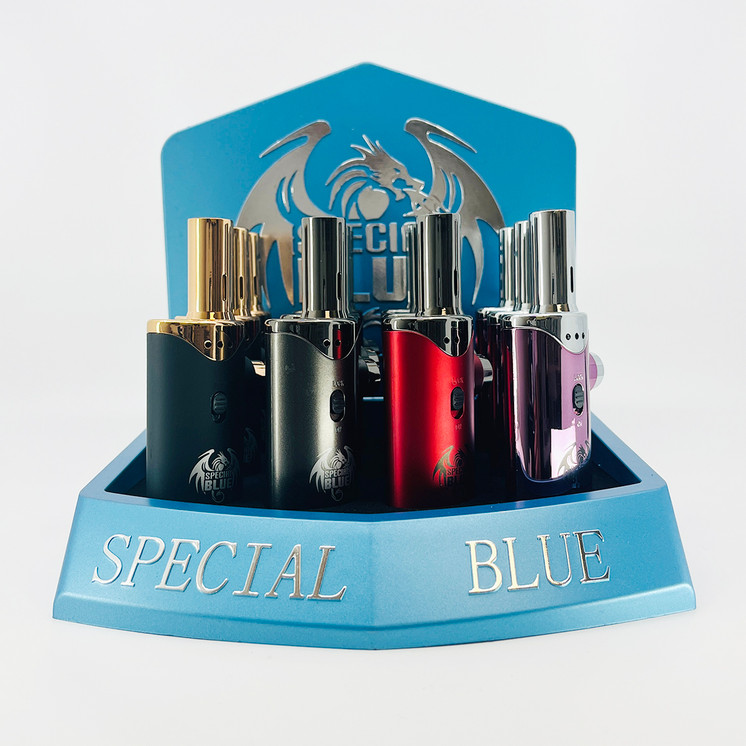 Special Blue Muse Torch Display - 12 Torch Per Display - Assorted