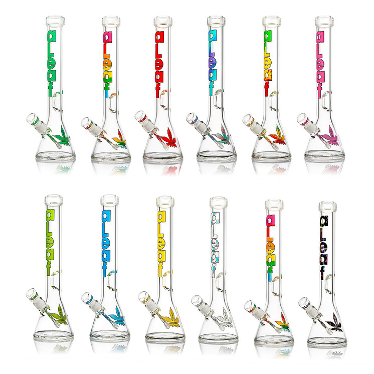 Aleaf Waterpipe - 18 Inches In Height -  9mm - Beaker