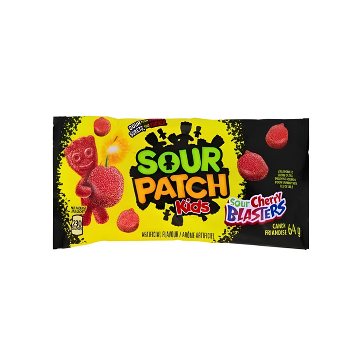 Exotic Candy Sour Patch Canada Sour Cherry Blasters 64g