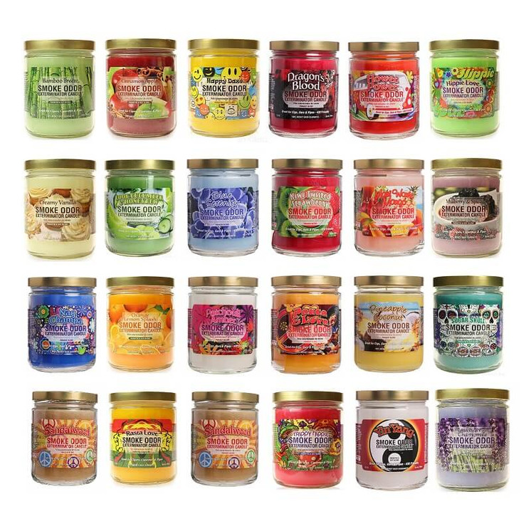 Smoke Odor Exterminator Jar Candle 13oz
