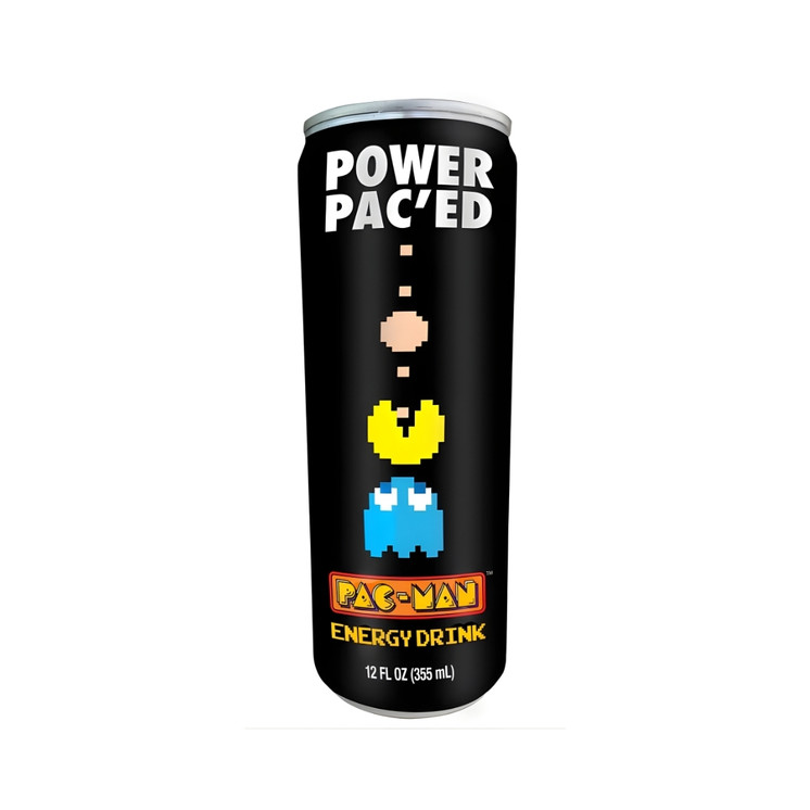 EXOTIC ENERGY DRINK PAC-MAN 12oz. CAN