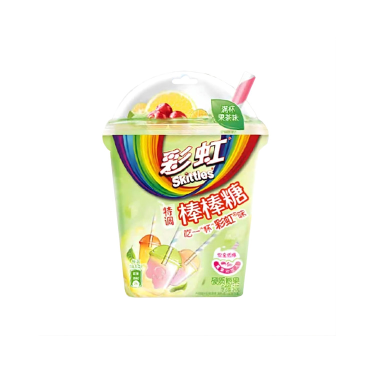 Skittles Lollipops Fruit Tea Flavor 54g Assorted Candy