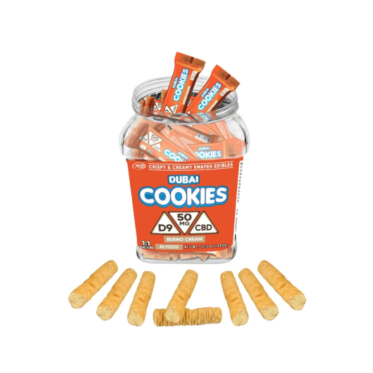 Dubai Cookies Knafeh 40 Piece Jar