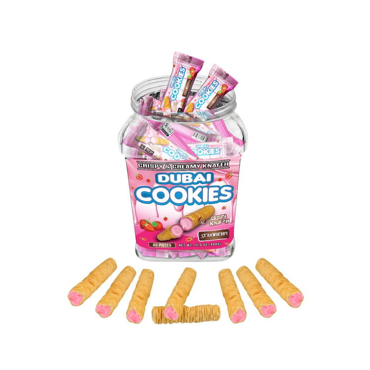 Dubai Cookies Knafeh 40 Piece Jar