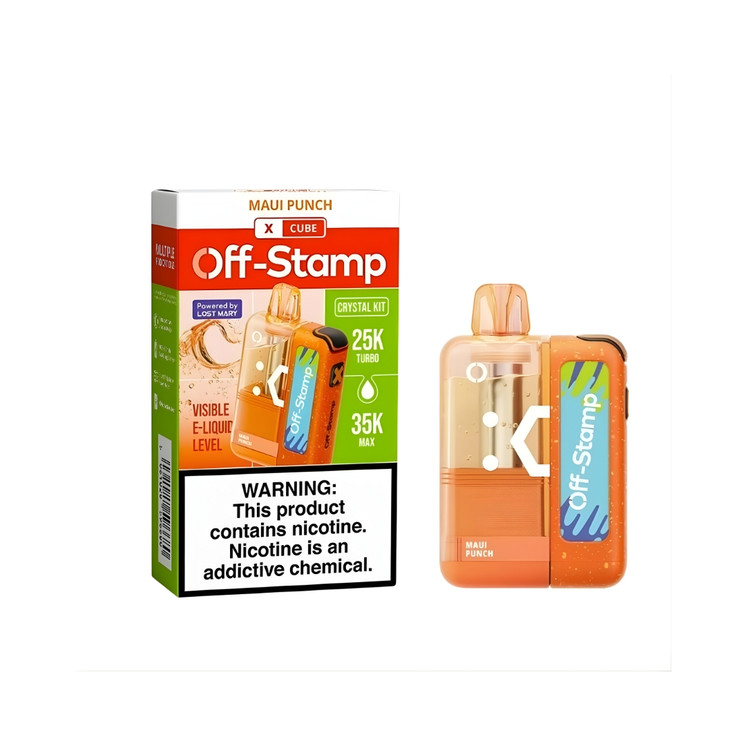 OFF STAMP Crystal Cube 35000 Puffs Disposable Kit