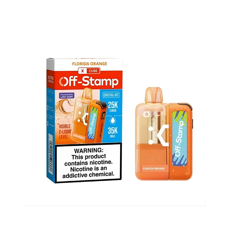 OFF STAMP Crystal Cube 35000 Puffs Disposable Kit