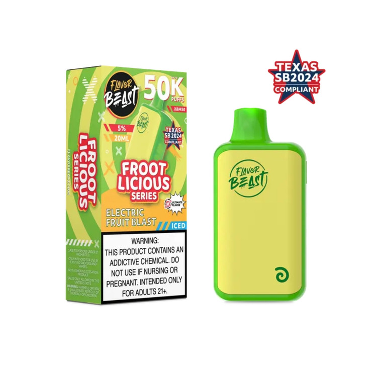 Flavor Beast XBM50 50000 Puffs Disposable Vape