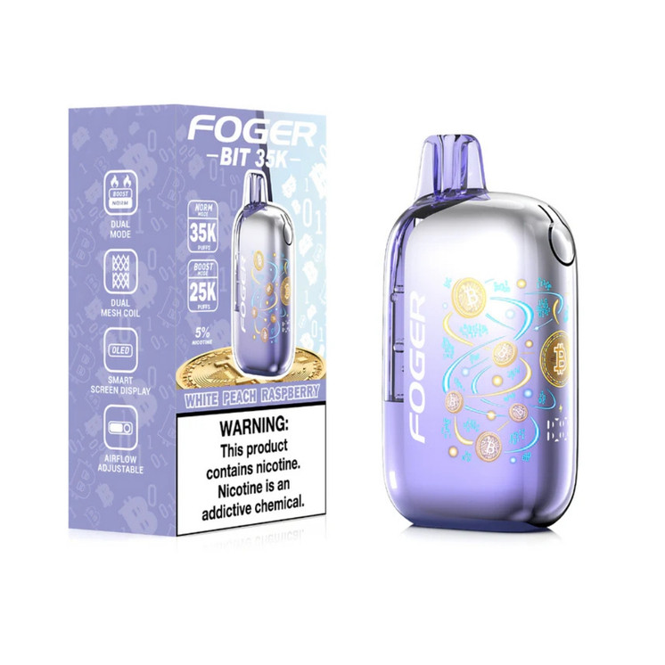 FOGER BIT 35000 Puffs Disposable Vape with Smart Screen