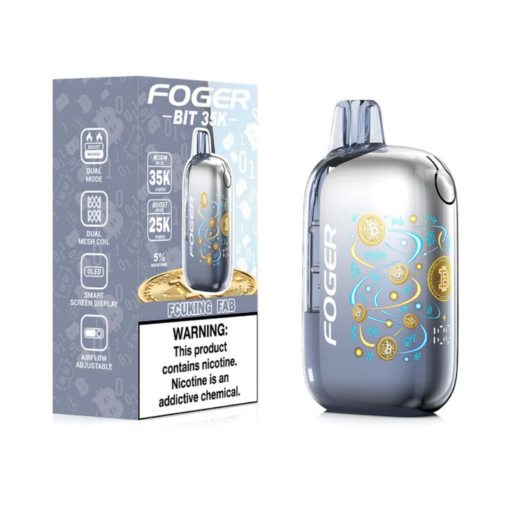 FOGER BIT 35000 Puffs Disposable Vape with Smart Screen