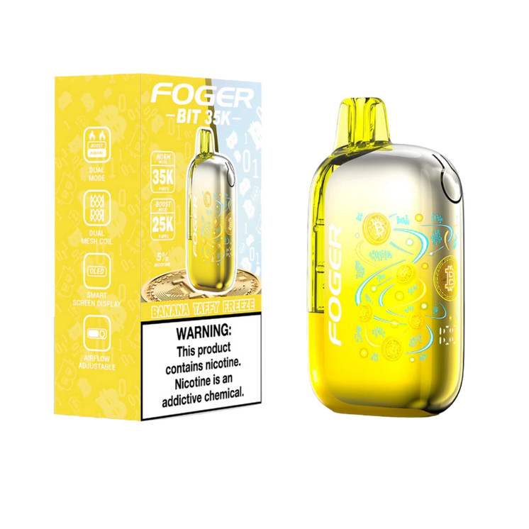 FOGER BIT 35000 Puffs Disposable Vape with Smart Screen