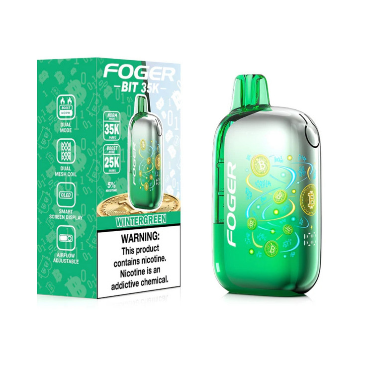 FOGER BIT 35000 Puffs Disposable Vape with Smart Screen