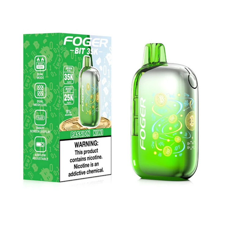 FOGER BIT 35000 Puffs Disposable Vape with Smart Screen