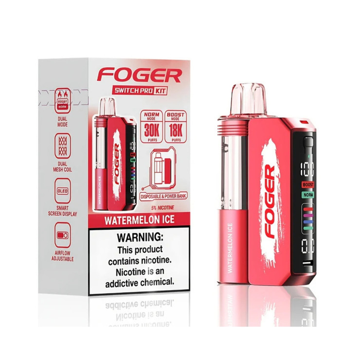 FOGER Switch Pro 30000 Puffs Disposable Vape Kit