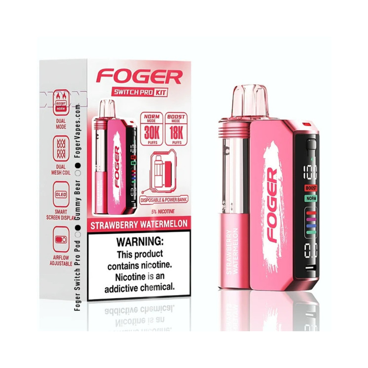 FOGER Switch Pro 30000 Puffs Disposable Vape Kit