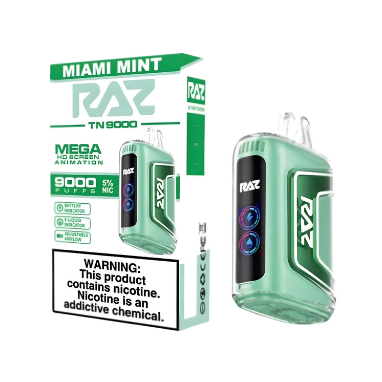 RAZ TN 9000 Puffs Disposable Vape