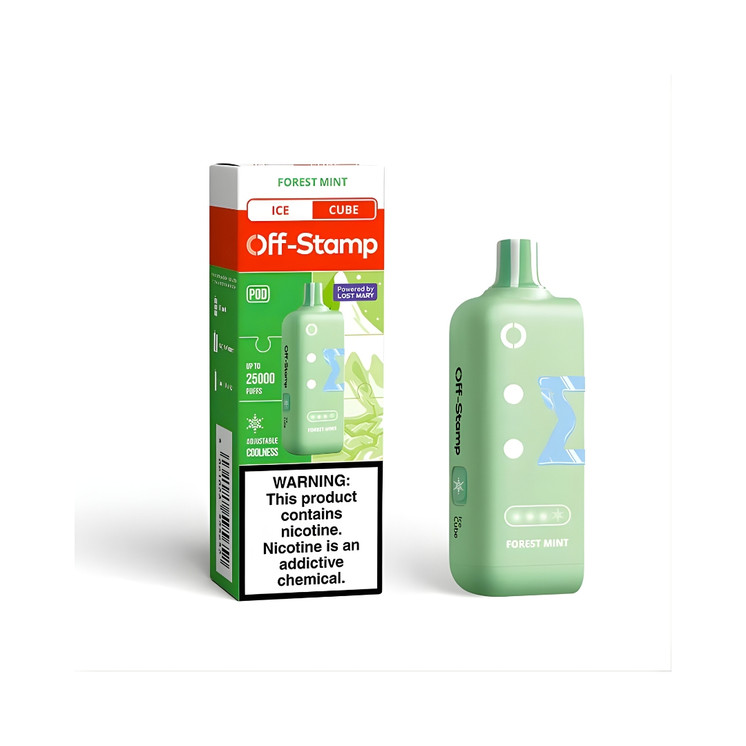 OFF STAMP X-CUBE 25000 Puffs Disposable Pod  Ice Series with Adjustable Coolness