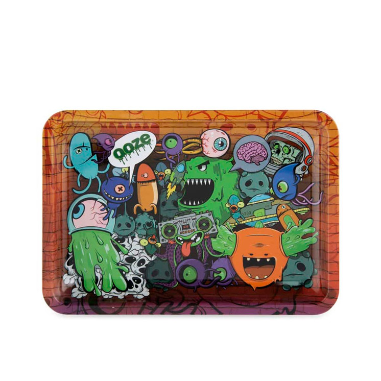 Ooze Rolling Tray Metal - 4.5 Inches X 7 Inches - Small 