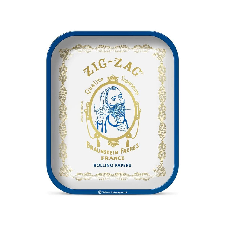 Zig Zag Large Rolling Tray Size 13.4 X 10.8