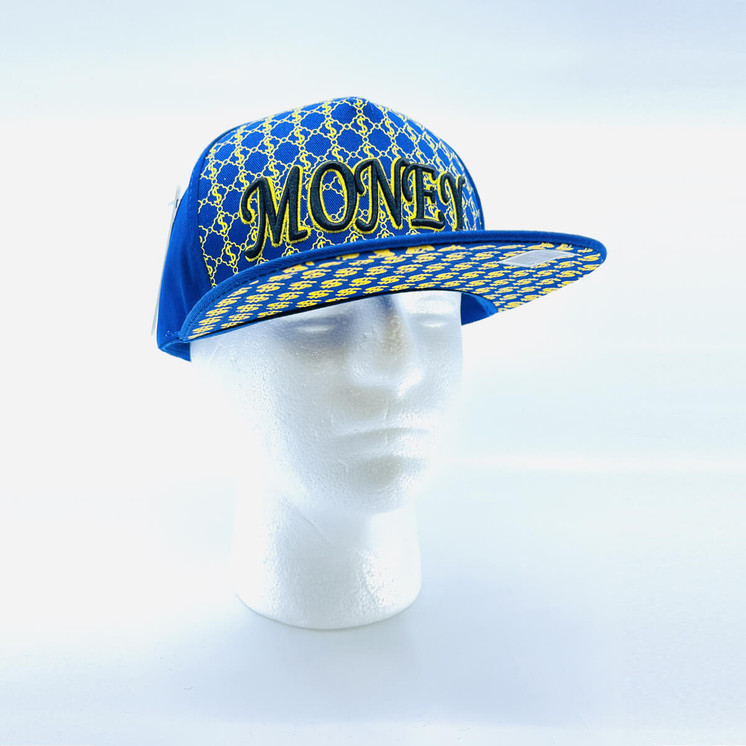 XCAPE LEVEL FLAT CAP-money blue color