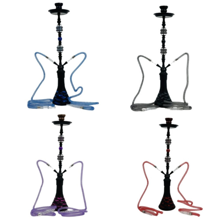 Luxor - Shisha Hookah Done Right - 26 Inches - 2 Hose With Disco Ball - NP21-10