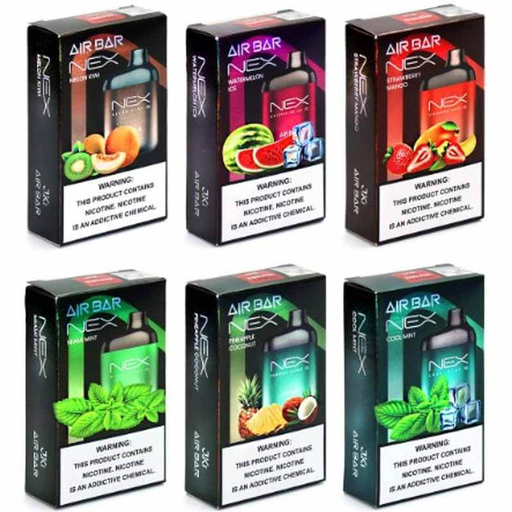 Air Bar Nex 6500 Puffs - 10 Counts Per Box