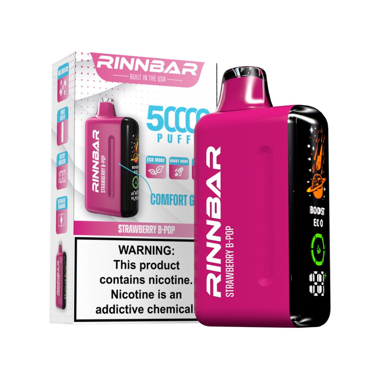 RINNBAR 50000 Puffs Disposable Vape – Eco & Boost Mode
