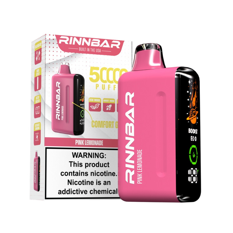 RINNBAR 50000 Puffs Disposable Vape - Pink Lemonade