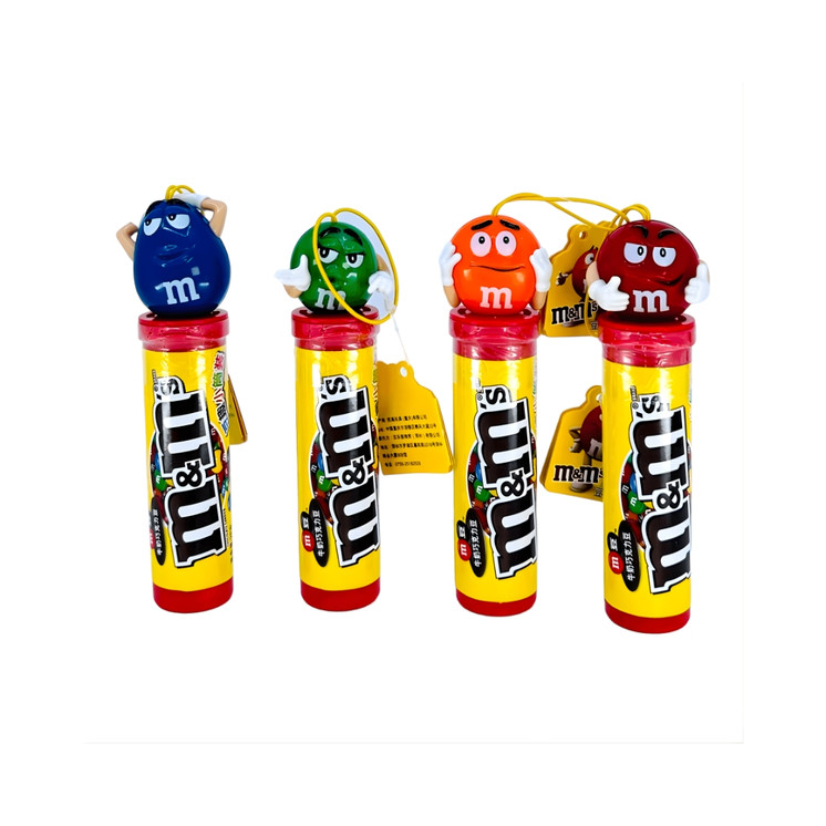 M&Ms Chocolate Tube Candies Character Dispenser