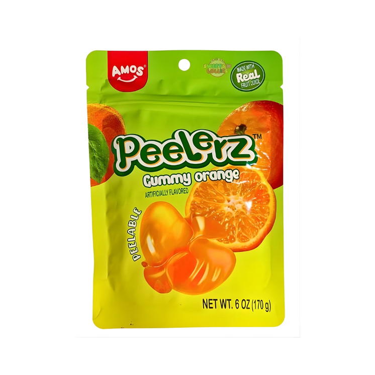 Amos Peelerz 170g Gummy Candy Peelable Fruit