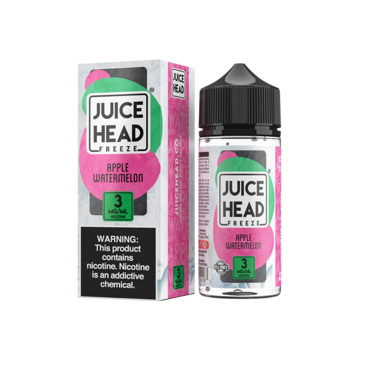 Juice Head E-Liquid 100ml – Apple Watermelon, Passionfruit Orange Guava (Freeze & Regular) | 3mg & 6mg