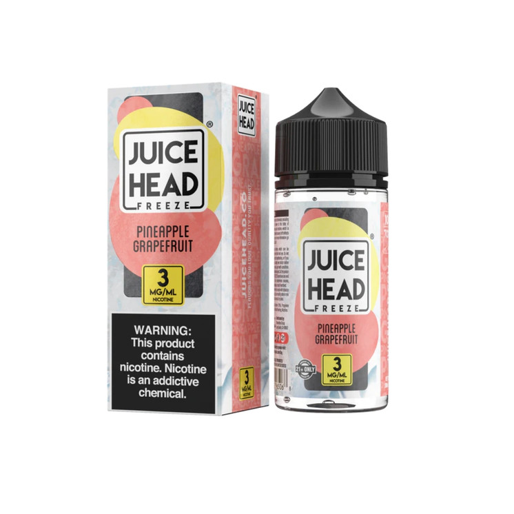 Juice Head Freeze 100ml E-Juice – 0mg, 3mg & 6mg | Iced Fruit Vape Liquid