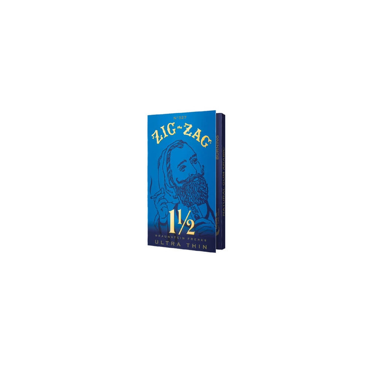 Zig Zag 1.5 Size Ultra Thin Cigarette Papers 24 Booklets Pack