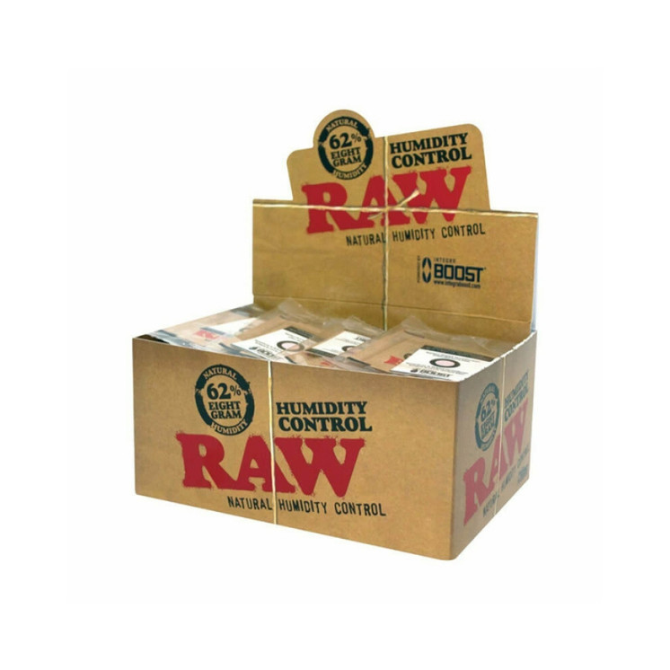 RAW x Integra Boost 62% Humidity Pack 67g – 12 Count Display Box