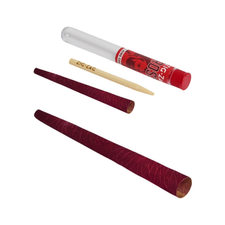 Zig Zag Rose King Cone 1 Pack (12 Pack Display Box)