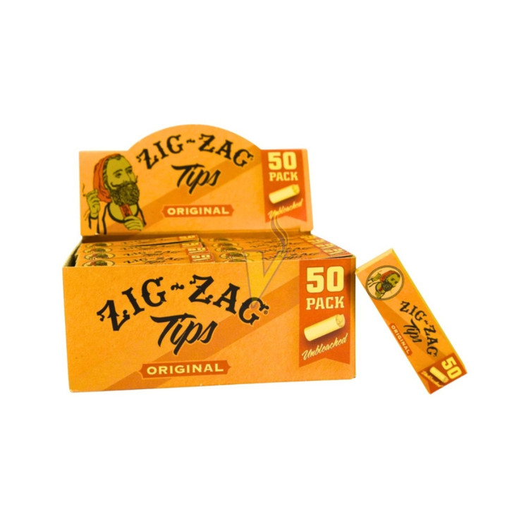 Zig Zag Tips Original 50 Pack Display Box