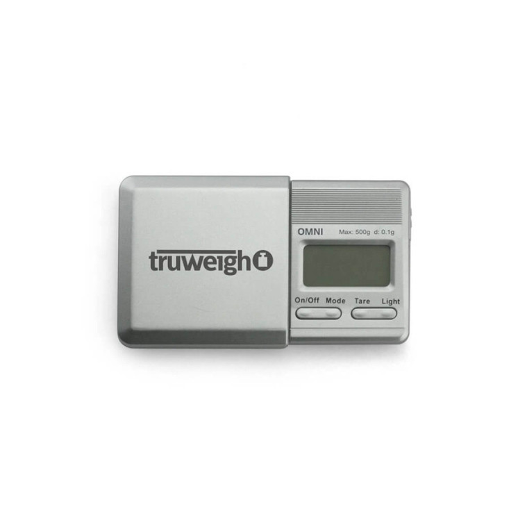 Truweigh Omni Mini Digital Scale 500g x 0.1g Silver