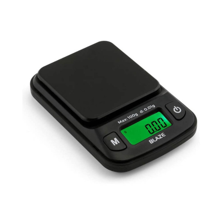 Truweigh Blaze Mini Digital Scale 100g x 0.01g Precision Pocket Scale – Black