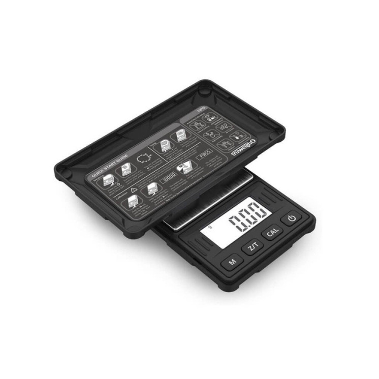 Truweigh Riot Mini Digital Scale 100g x 0.01g Precision Pocket Scale – Black