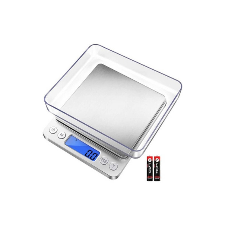 Fuzion PT-3000 Digital Precision Scale 3000g x 0.1g Stainless Steel Pocket Scale