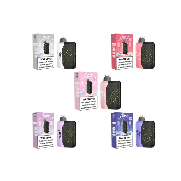 GALAXY PRO 50000 Puffs DISPOSABLE 5 Per Pack