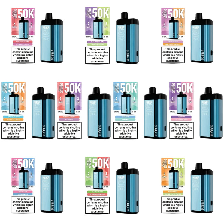 Dinner Lady 50000 Puffs Dual Flavor Disposable Vape