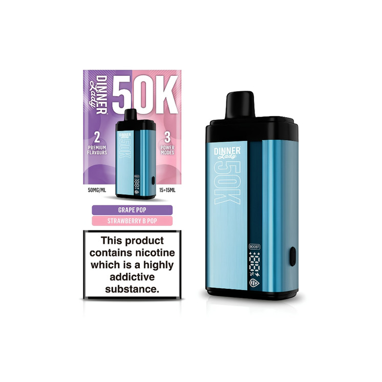 Dinner Lady 50000 Puffs Dual Flavor Disposable Vape
