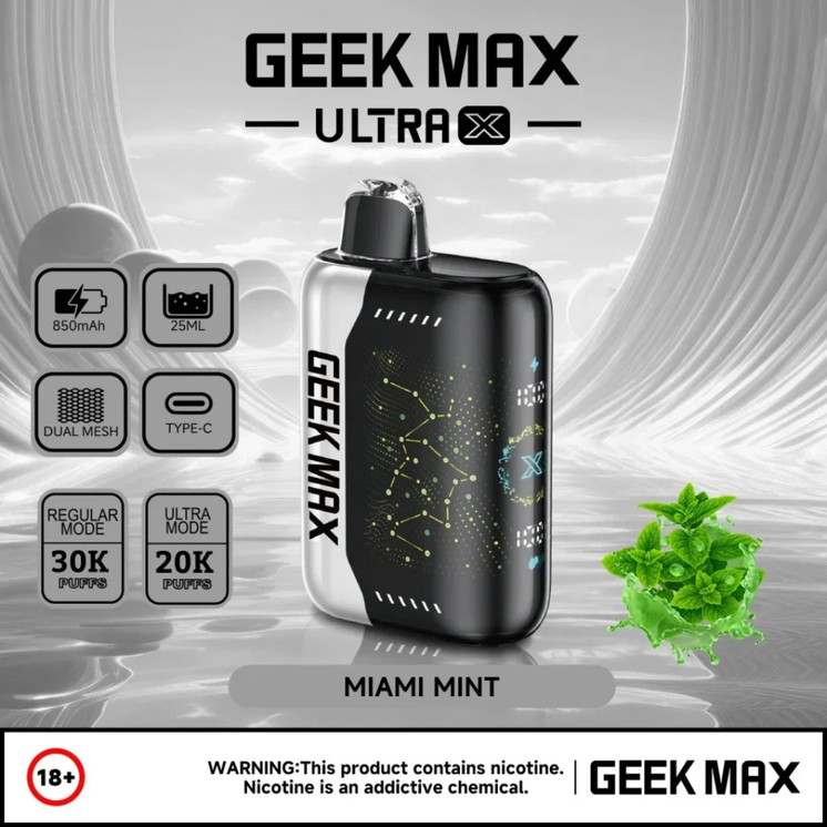 Geek Max Ultra X 50000 Puffs Disposable Vape
