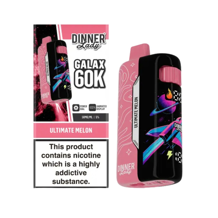 Dinner Lady Galax 60K Disposable Vape 60000 Puffs
