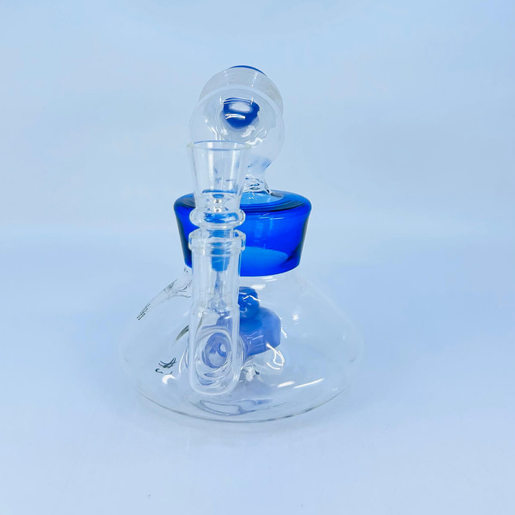 Waterpipe - 5" Inch - Helios Glass With Ufo Perc