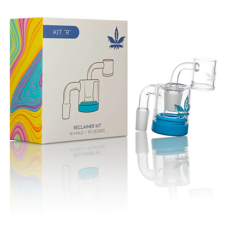 Aleaf Reclaimer Kit R 14mm/ 18mm - Male 90 Degree - Ald1024-blue coor